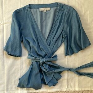 LOFT Wrap Top